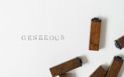 Sé generoso con lo que Dios te dio